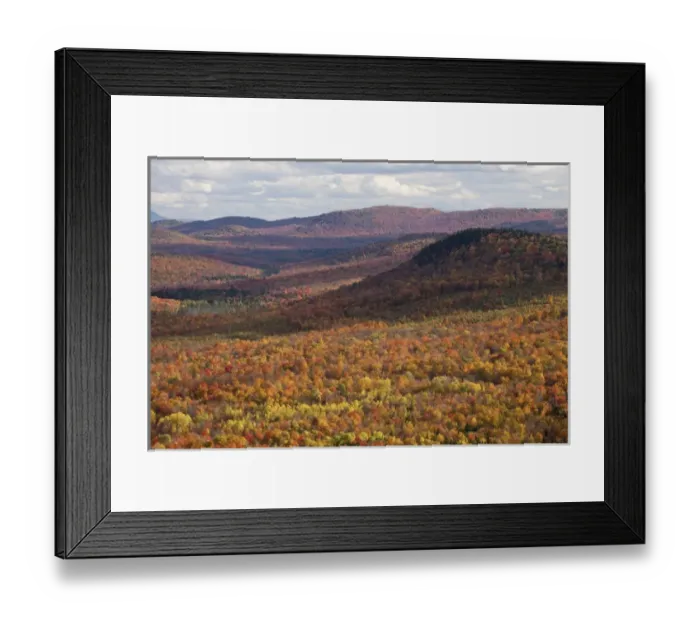 Framed Print : Autumn in Vermont