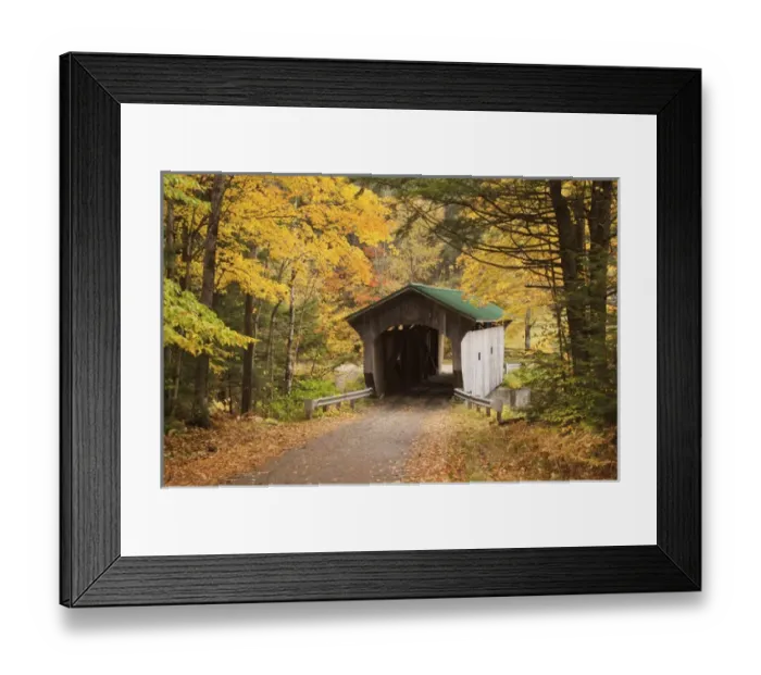 Framed Print : Autumn in Vermont