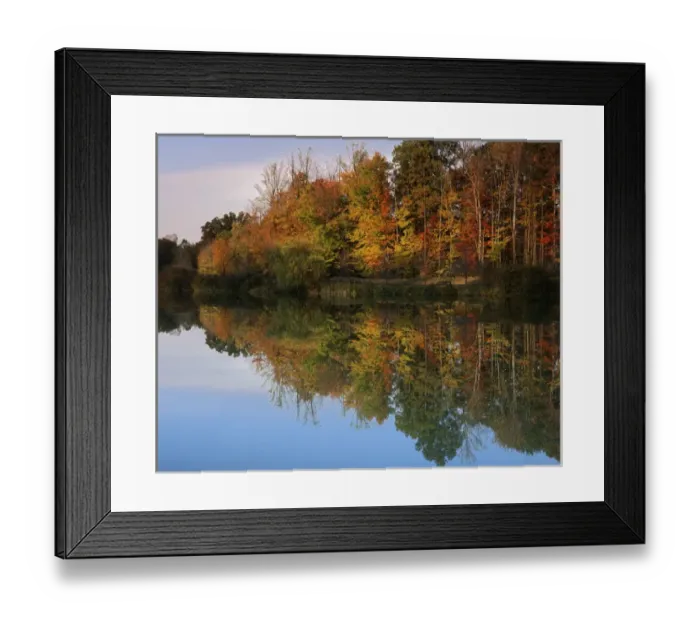 Framed Print : USA, Virginia, Fairfax County, Longford Lake