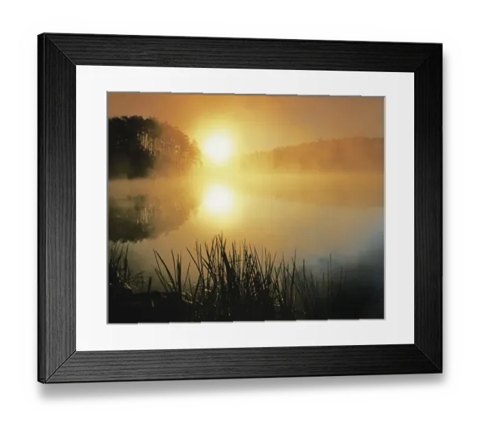 Framed Print : USA, Virginia, Fairy Stone State Park, Sunrise on Fairy Stone Lake Framed Print : USA, Virginia, Fairy Stone State Park, Sunrise on Fairy Stone Lake