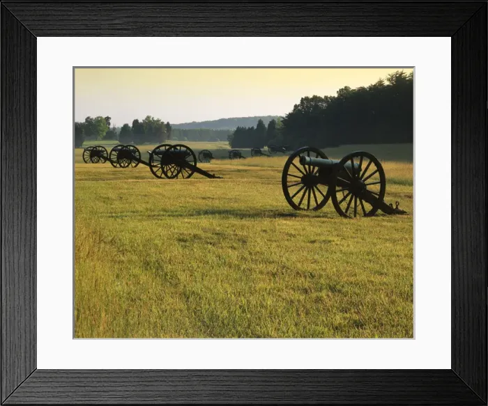 Framed Print : USA, Virginia, Manassas National Battlefield Park, Cannon Framed Print : USA, Virginia, Manassas National Battlefield Park, Cannon
