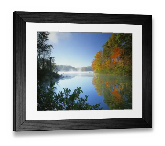 Framed Print : USA, Virginia, Fairy Stone State Par, Fairy Stone Lake