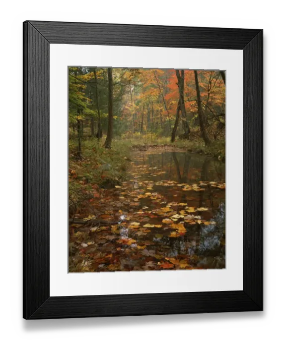 Framed Print : USA, Virginia, Autumn in Douthat State Park Framed Print : USA, Virginia, Autumn in Douthat State Park