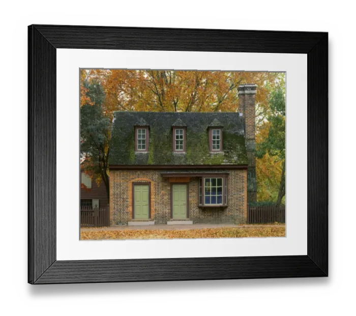Framed Print : USA, Virginia, Williamsburg, Home Framed Print : USA, Virginia, Williamsburg, Home