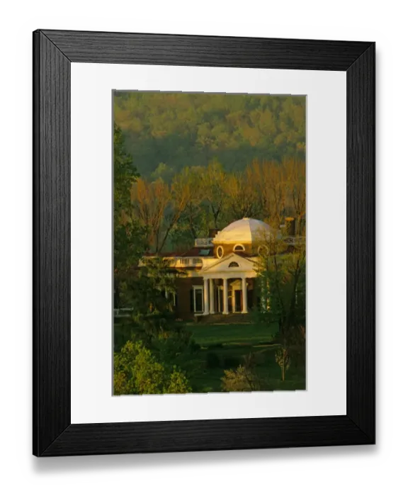 Framed Print : Monticello, Home of Thomas Jefferson, Albemarle County, Virginia, USA Framed Print : Monticello, Home of Thomas Jefferson, Albemarle County, Virginia, USA