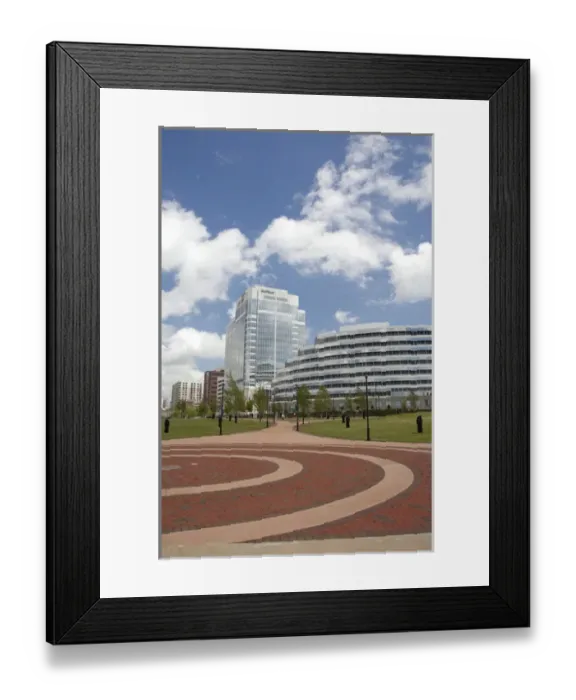 Framed Print : Virginia, Norfolk, Town Point Park Framed Print : Virginia, Norfolk, Town Point Park