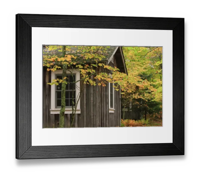 Framed Print : UVA Biological Station cabins, Mountain Lake Wilderness Conservancy, Piedmont, Virginia Framed Print : UVA Biological Station cabins, Mountain Lake Wilderness Conservancy, Piedmont, Virginia