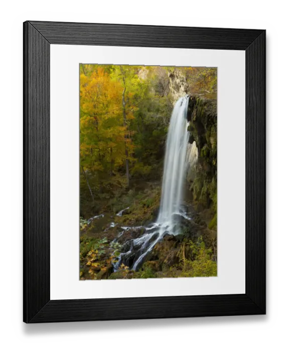 Framed Print : Falling Spring falls, outside of Covington, Virginia, USA Framed Print : Falling Spring falls, outside of Covington, Virginia, USA