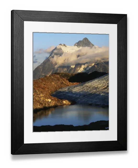 Framed Print : USA, Washington, North Cascades National Park, Mt. Shuksan from Mt. Baker Wilderness Framed Print : USA, Washington, North Cascades National Park, Mt. Shuksan from Mt. Baker Wilderness