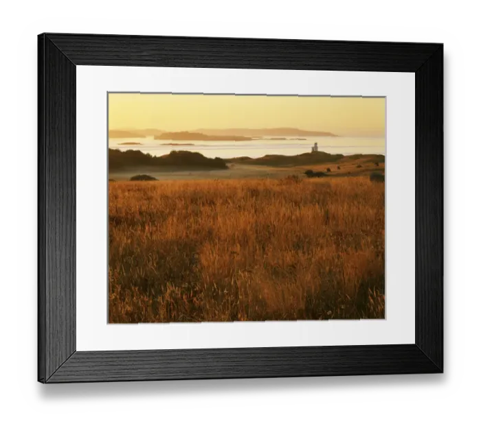 Framed Print : USA, Washington, San Juan Island National Historical Park, Cattle Point Lighthouse