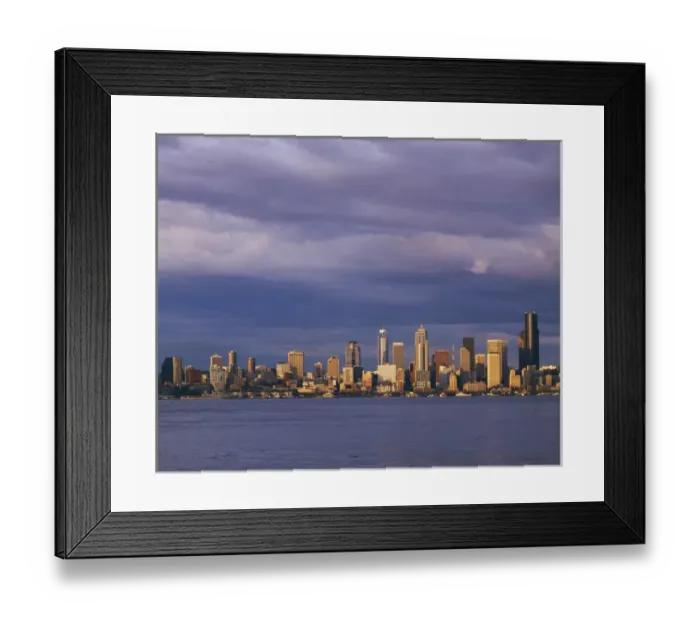 Framed Print : USA, Washington, Seattle, Skyline Framed Print : USA, Washington, Seattle, Skyline