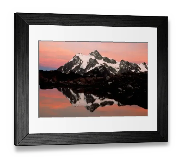 Framed Print : USA, Washington, Mt Shuksan Framed Print : USA, Washington, Mt Shuksan