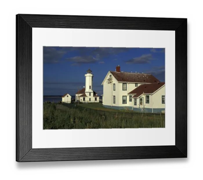 Framed Print : USA, Washington State, Port Townsend. Point Wilson Lighthouse at entrance to Admiralty Inlet Framed Print : USA, Washington State, Port Townsend. Point Wilson Lighthouse at entrance to Admiralty Inlet