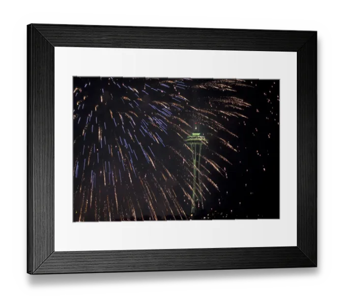 Framed Print : North America, USA, WA, Seattle, Space Needle 4th of July Fireworks Framed Print : North America, USA, WA, Seattle, Space Needle 4th of July Fireworks