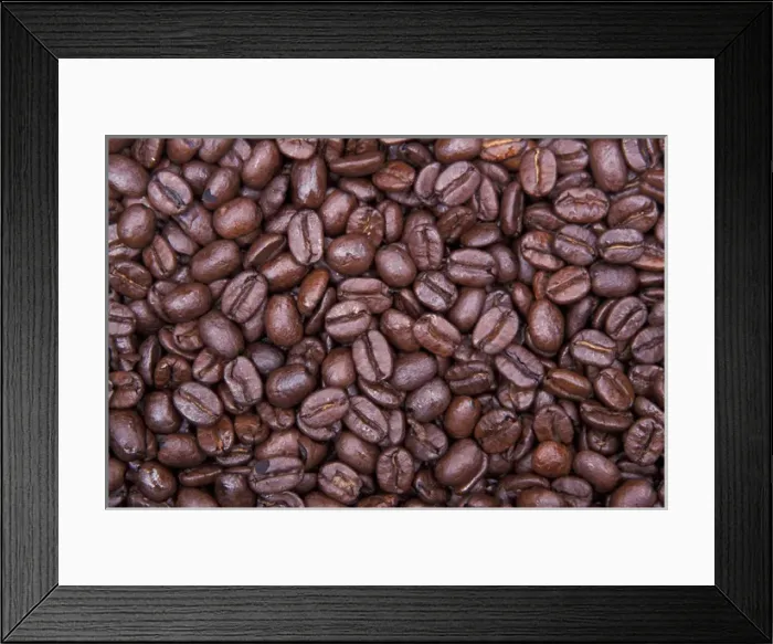 Framed Print : North America, USA, WA, Redmond coffee beans Framed Print : North America, USA, WA, Redmond coffee beans