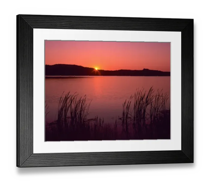 Framed Print : WA, Quincy Wildlife Area, Quincy Lake at sunset Framed Print : WA, Quincy Wildlife Area, Quincy Lake at sunset