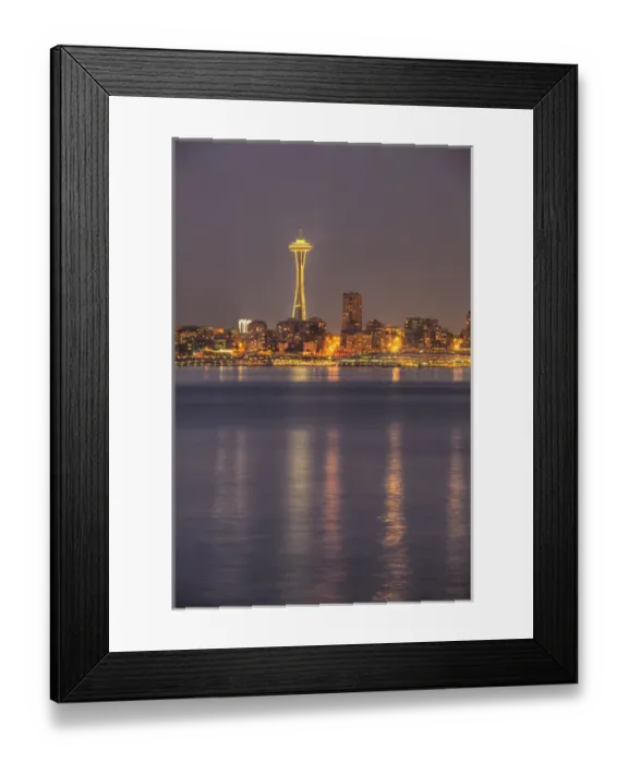 Framed Print : WA, Seattle, Seattle skyline and Elliott Bay from West Seattle Framed Print : WA, Seattle, Seattle skyline and Elliott Bay from West Seattle