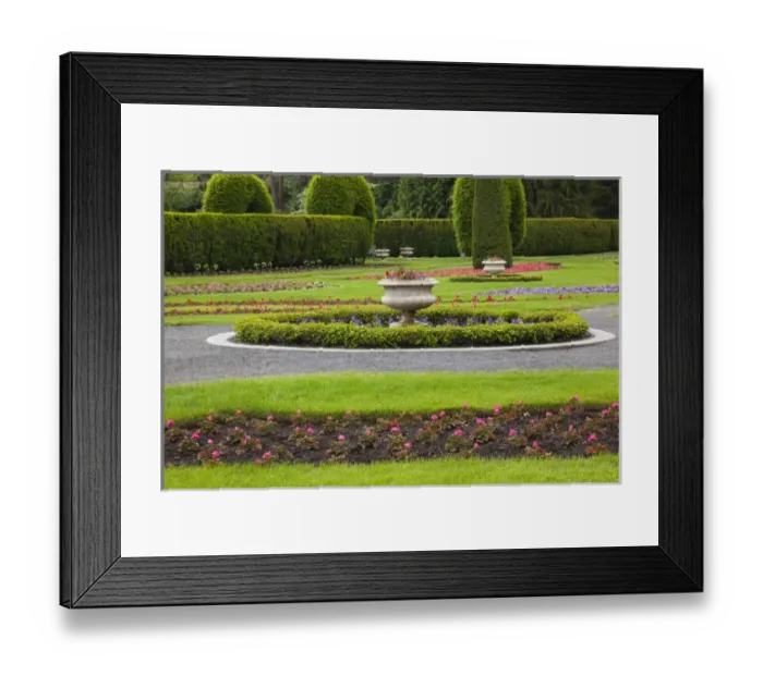 Framed Print : WA, Spokane, Manito Park, Duncan Garden Framed Print : WA, Spokane, Manito Park, Duncan Garden