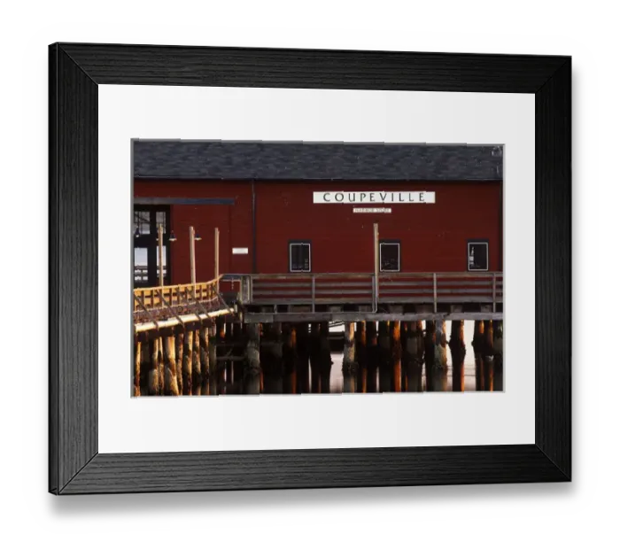 Framed Print : North America, U. S. A. Washington, Coupeville Wharf at Coupeville Harbor Framed Print : North America, U. S. A. Washington, Coupeville Wharf at Coupeville Harbor