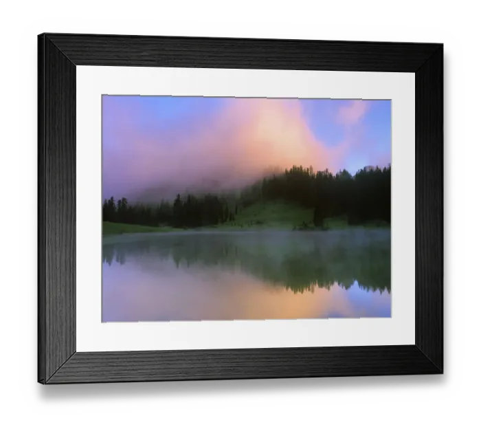 Framed Print : Tipsoo Lake Dawn, Mt. Rainier NP, WA, USA Framed Print : Tipsoo Lake Dawn, Mt. Rainier NP, WA, USA