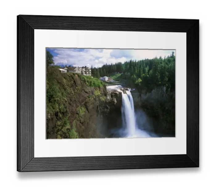 Framed Print : USA, Washington, Snoqualmie, Snoqualmie Falls Framed Print : USA, Washington, Snoqualmie, Snoqualmie Falls