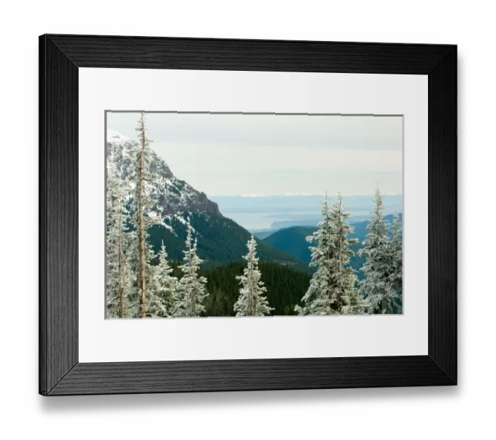 Framed Print : North America, USA, WA, Olympic National Park. View from Olympic Mountains across Framed Print : North America, USA, WA, Olympic National Park. View from Olympic Mountains across