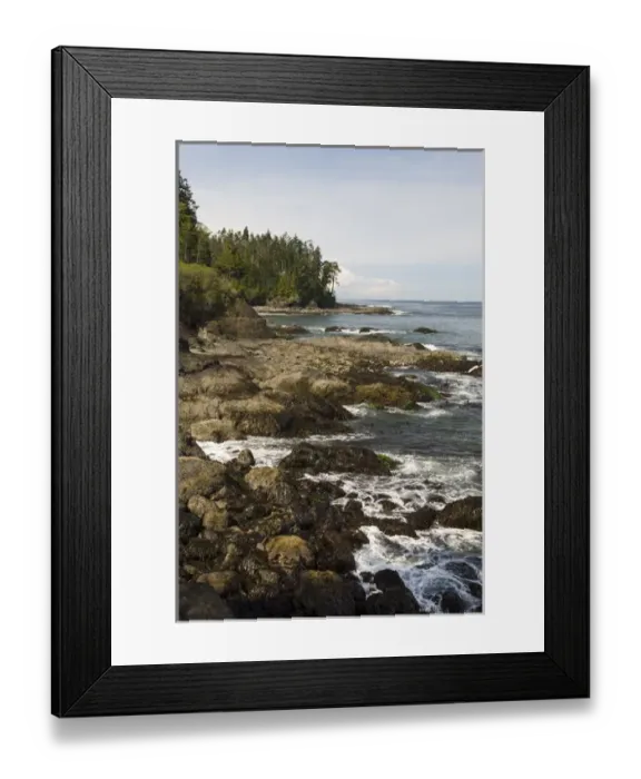Framed Print : Salt Creek Recreation Area, Clallam County Park, Tongue Point Marine Sanctuary