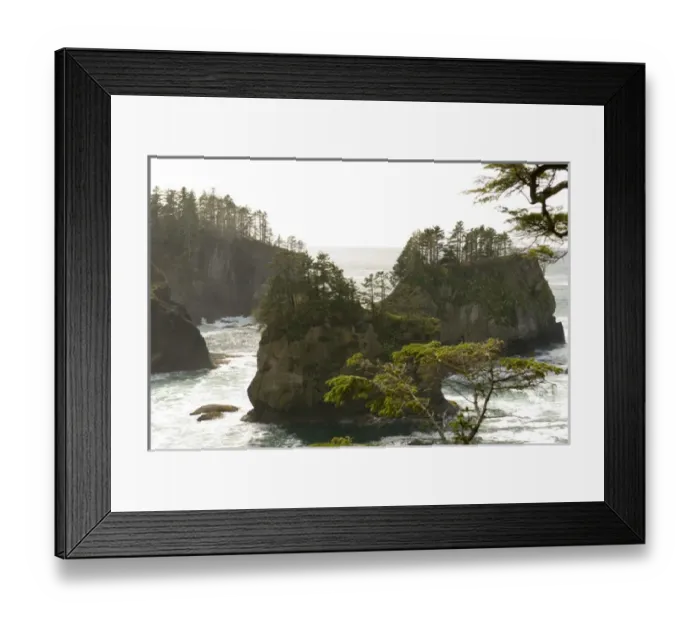 Framed Print : Cape Flattery - northwesternmost point of lower 48 USA. Sea Stacks. UNESCO World Heritage Site Framed Print : Cape Flattery - northwesternmost point of lower 48 USA. Sea Stacks. UNESCO World Heritage Site