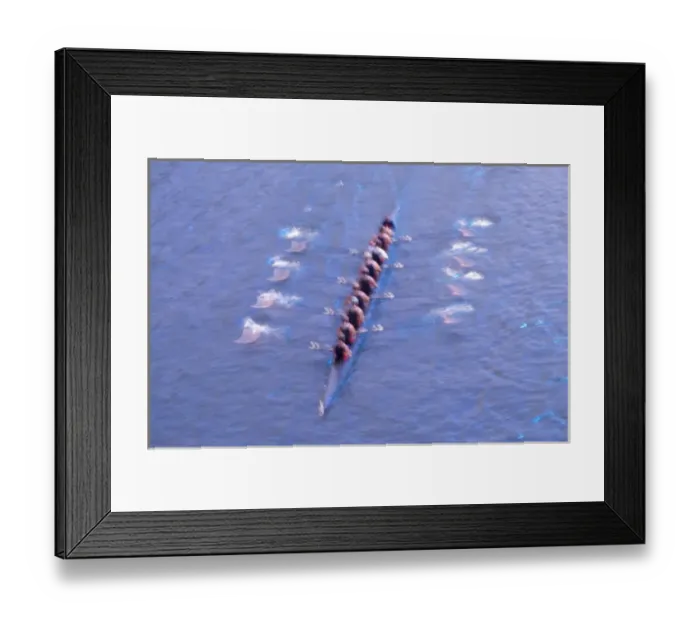 Framed Print : NA, USA, Washington, Seattle, Crew Rowing in Motion Framed Print : NA, USA, Washington, Seattle, Crew Rowing in Motion