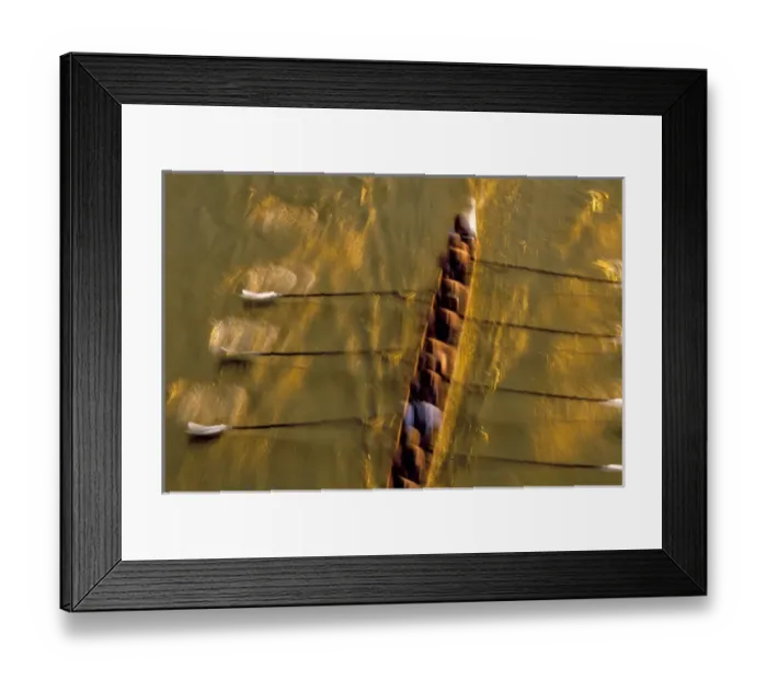 Framed Print : NA, USA, Washington, Seattle, Crew Rowing in Motion Framed Print : NA, USA, Washington, Seattle, Crew Rowing in Motion