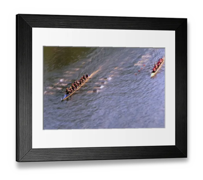 Framed Print : NA, USA, Washington, Seattle, Crew Rowing in Motion Framed Print : NA, USA, Washington, Seattle, Crew Rowing in Motion