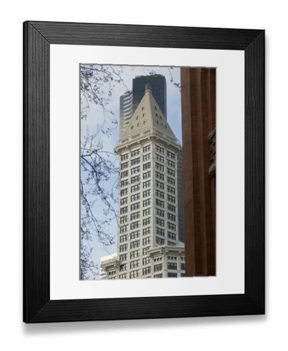 Framed Print : Seattle, WA. Smith Tower, near Pioneer Square Framed Print : Seattle, WA. Smith Tower, near Pioneer Square