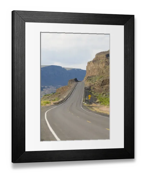 Framed Print : USA, Washington State, Grant County. Basalt Cliffs along highway near Lake Lenore Framed Print : USA, Washington State, Grant County. Basalt Cliffs along highway near Lake Lenore