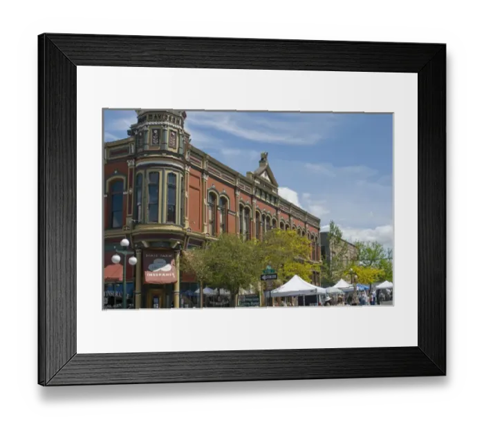 Framed Print : USA, Washington State, Ellensburg