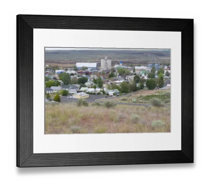Framed Print : USA, Washington State, Lincoln County, Odessa