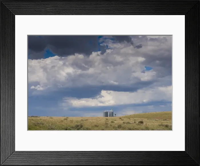 Framed Print : USA, Washington State. Grain silos Framed Print : USA, Washington State. Grain silos