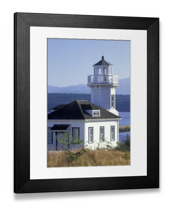 Framed Print : NA, USA, Washington, Port Townsend Lighthouse Framed Print : NA, USA, Washington, Port Townsend Lighthouse