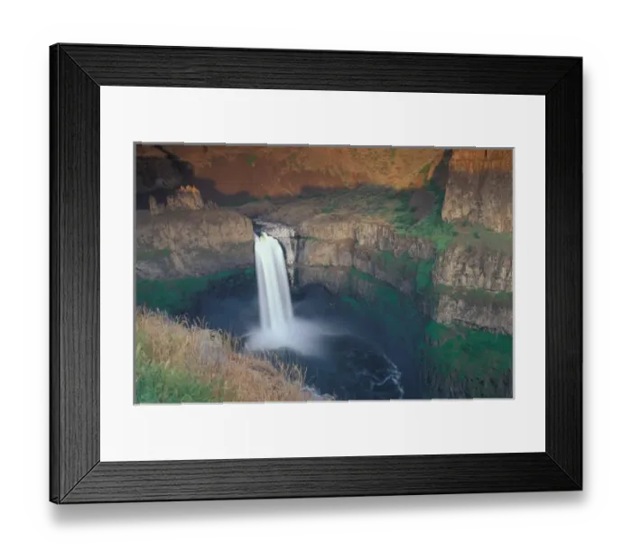 Framed Print : NA, USA, Washington, Eastern Washington, Washtucna. Palouse Falls State Park