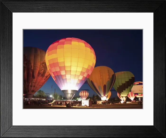 Framed Print : Walla Walla Hot Air Balloon Stampede Framed Print : Walla Walla Hot Air Balloon Stampede