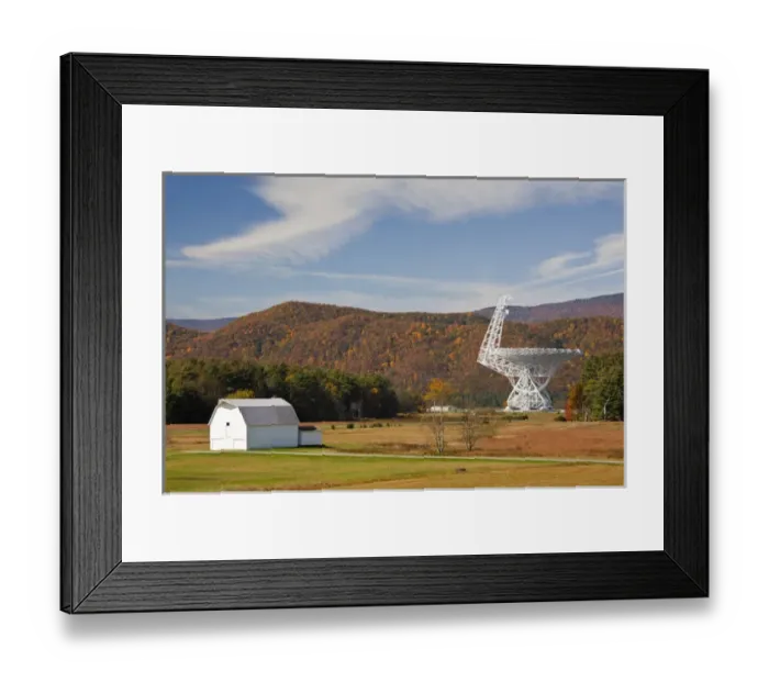 Framed Print : USA, West Virginia, Green Bank. National Radio Astronomy Observatory, Robert C. Byrd Framed Print : USA, West Virginia, Green Bank. National Radio Astronomy Observatory, Robert C. Byrd