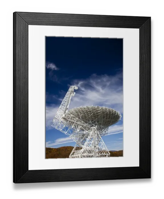 Framed Print : USA, West Virginia, Green Bank. National Radio Astronomy Observatory, Robert C. Byrd Framed Print : USA, West Virginia, Green Bank. National Radio Astronomy Observatory, Robert C. Byrd
