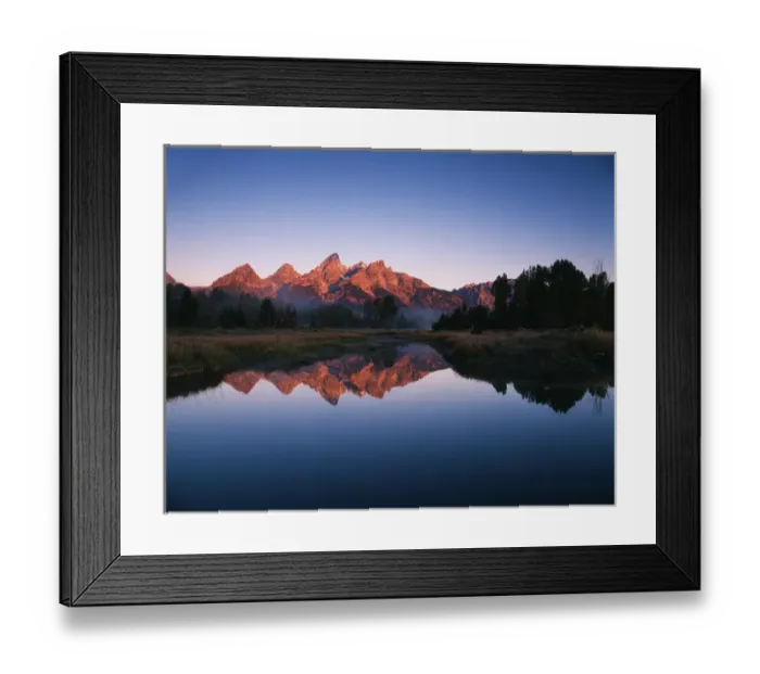 Framed Print : USA, Wyoming, Grand Teton National Park, Grand teton range reflecting in Beaver Pond Framed Print : USA, Wyoming, Grand Teton National Park, Grand teton range reflecting in Beaver Pond