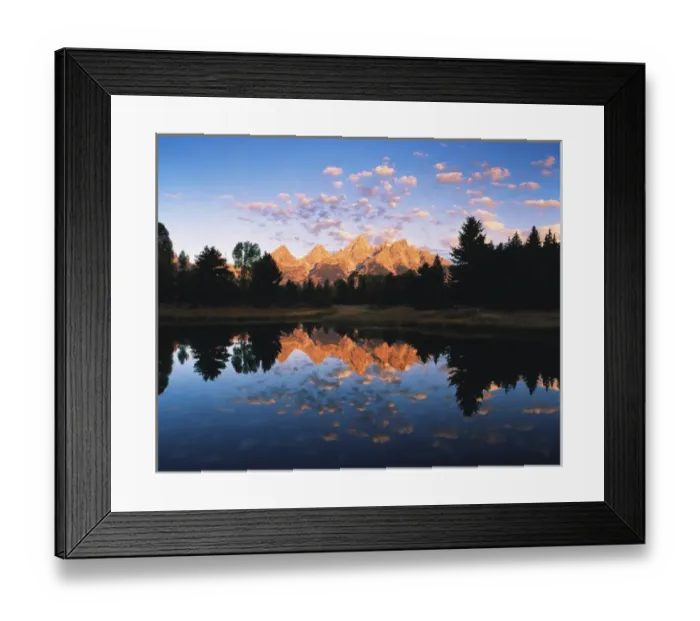 Framed Print : USA, Wyoming, Grand Teton National Park, Grand teton range reflecting in Beaver Pond Framed Print : USA, Wyoming, Grand Teton National Park, Grand teton range reflecting in Beaver Pond