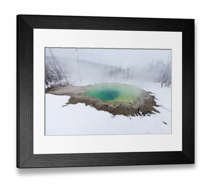 Framed Print : Cistern spring in the Norris Geyser Basin in Yellowstone National Park, Wyoming, USA Framed Print : Cistern spring in the Norris Geyser Basin in Yellowstone National Park, Wyoming, USA