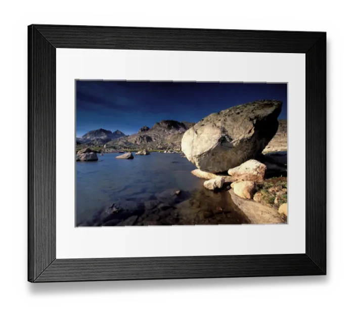 Framed Print : Wyoming, Yellowstone national park, Bridger Wildernes, Wind River Range Framed Print : Wyoming, Yellowstone national park, Bridger Wildernes, Wind River Range