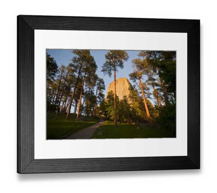 Framed Print : Devils Tower, Devils Tower National Monument, Wyoming Framed Print : Devils Tower, Devils Tower National Monument, Wyoming