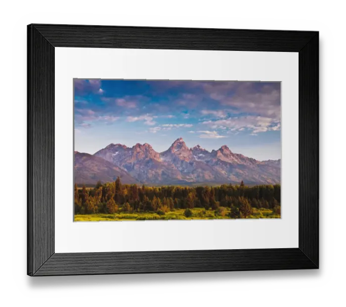 Framed Print : Teton Front Range and Confiners at Sunrise, Antelope Flats, Grand Teton National Park Framed Print : Teton Front Range and Confiners at Sunrise, Antelope Flats, Grand Teton National Park