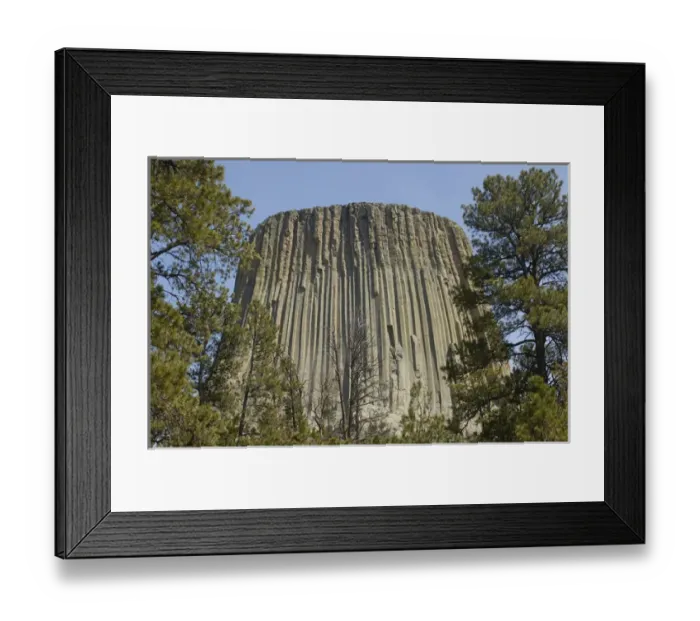 Framed Print : Devils Tower National Monument East Wyoming. USA Devils Tower rises 1267 feet Framed Print : Devils Tower National Monument East Wyoming. USA Devils Tower rises 1267 feet