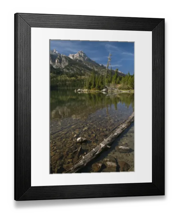 Framed Print : Taggart lake, Grand Teton National Park, Wyoming, USA Framed Print : Taggart lake, Grand Teton National Park, Wyoming, USA