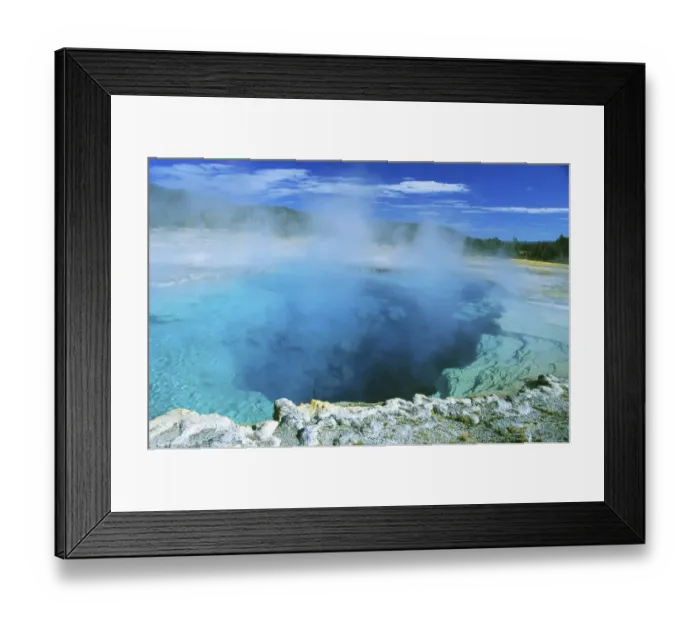 Framed Print : Lower Geyser Basin, Yellowstone NP, Wyoming, USA Framed Print : Lower Geyser Basin, Yellowstone NP, Wyoming, USA